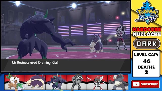 Pokemon Sword - Dark Types Only - Hardcore Nuzlocke