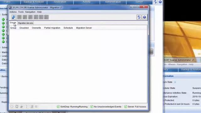 Avamar Client Migration Tool Demo смотреть онлайн