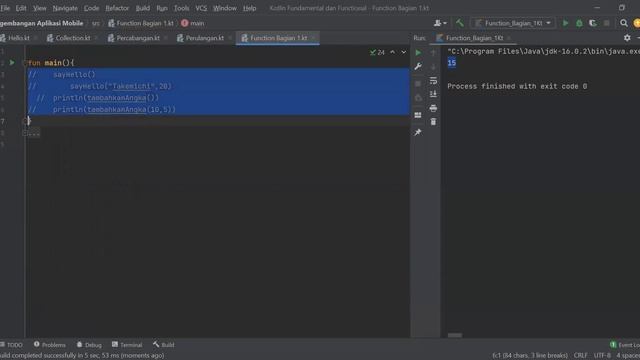 Belajar Kotlin - Function Bagian 1 смотреть онлайн
