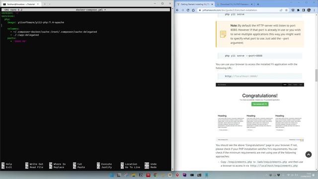 Yii Framework 2 / Yii2 docker installation #yii2 #docker смотреть онлайн