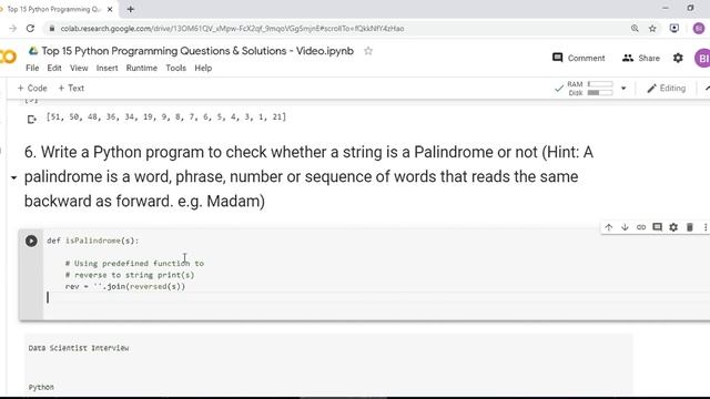 Top 15 Python Coding Interview Questions with Solutions - Do it Yourself смотреть онлайн