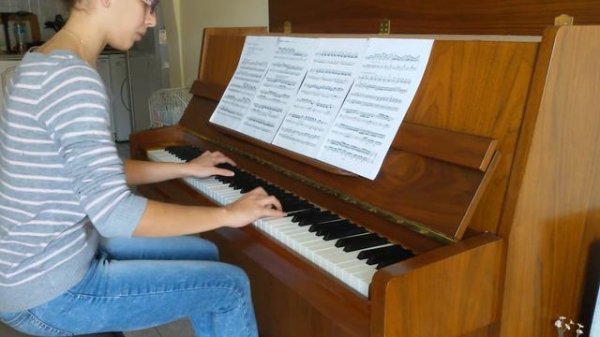 Vivaldi- Winter piano cover