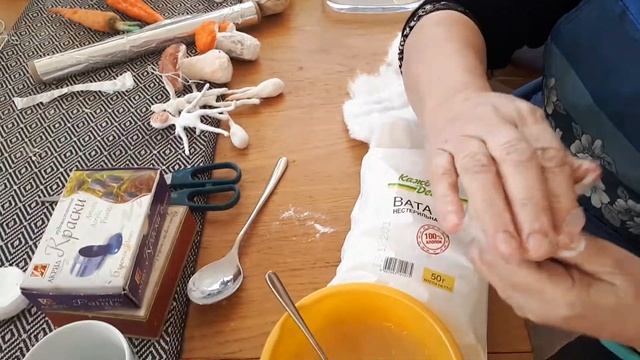 Мастер-класс "Грибок" игрушка из ваты смотреть онлайн