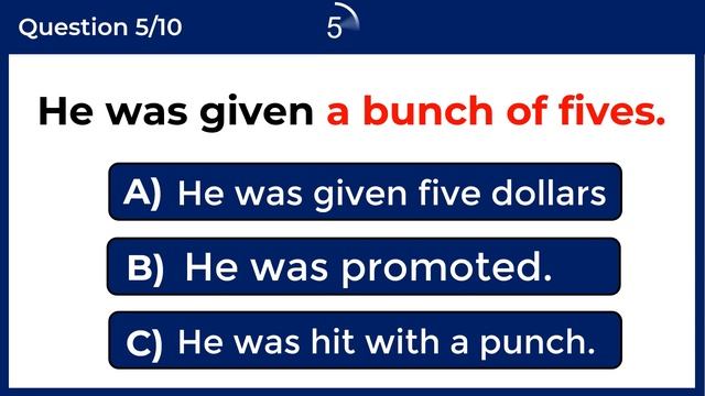 Idiomatic Phrases Quiz: CAN 97% PASS THIS QUIZ? #2 смотреть онлайн