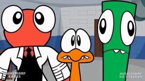 РАДУЖНЫЕ ДРУЗЬЯ - ЧАРЛЬЗ АТАКУЕТ! | Poppy Playtime/Rainbow Friends - Анимации на русском