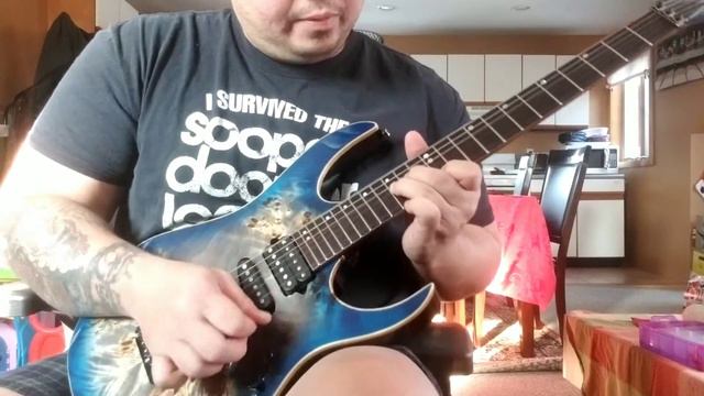 Tesla - Love Song guitar solo cover смотреть онлайн