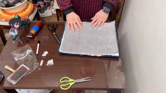 TAFTING Process / стрижка проклейка смотреть онлайн