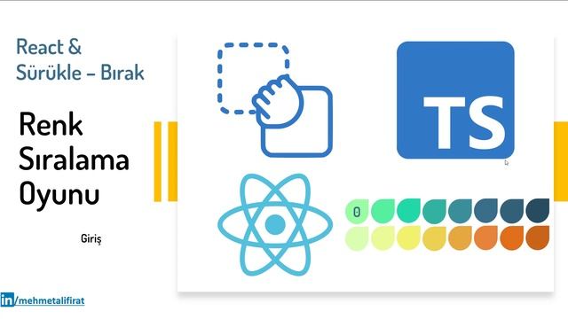ReactJS + TypeScript | Sürükle Bırak Renk Sıralama Oyunu #0 - Giriş смотреть онлайн