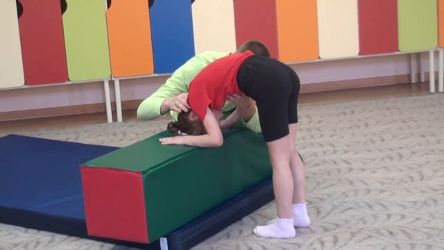 высокий кувырок, группа 3