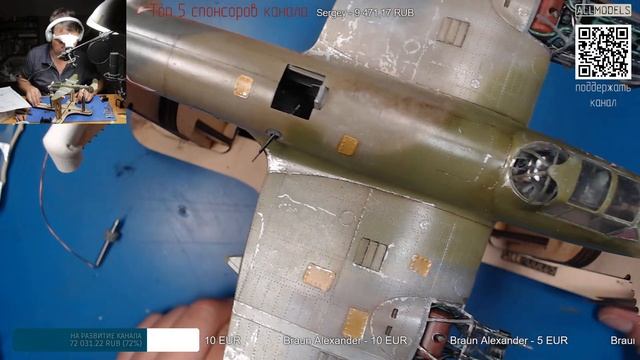 Пе-2 "Забияка", Звезда 1/48 #64 смотреть онлайн