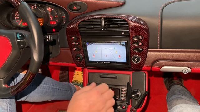 Porsche 911 GT2 (996)  - камера на новый монитор
