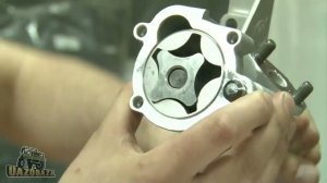 UAZOBAZA - Принцип работы масляного насоса Прохор