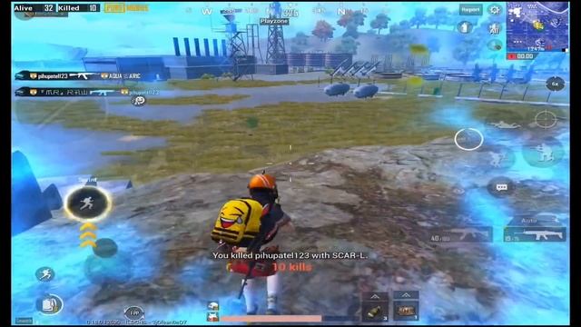 Ipad gameplay solo vs squad ACE(22 kills) tier five finger claw Pubg mobile смотреть онлайн