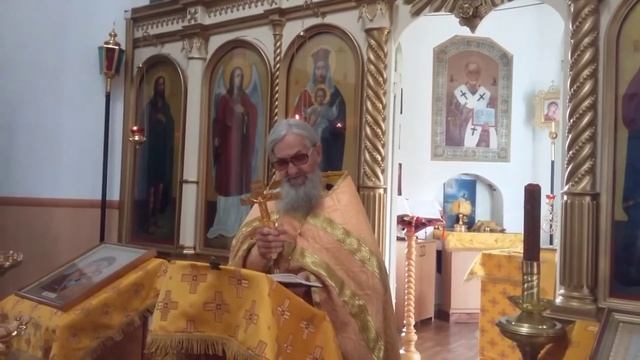 Проповедь после Божественной литургии (21.06.2020) смотреть онлайн