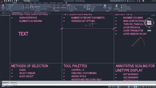 AUTOCAD 2020 2021 TIPS AND TRICKS WEBINAR смотреть онлайн