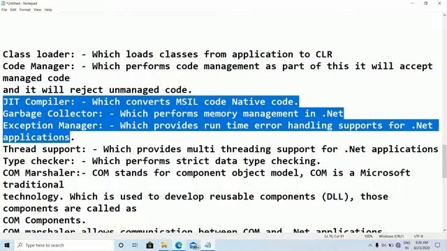 Architecture of CLR in dot net framework смотреть онлайн