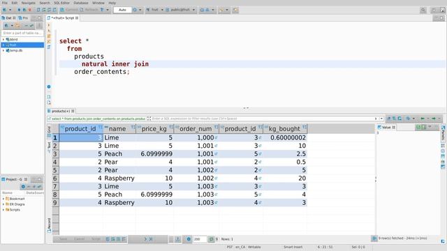 Database Systems - Lecture 13.3 - Types of Joins смотреть онлайн