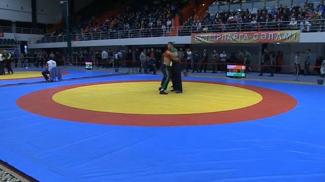 Ильнар Каримов - Рәдис Самигуллин ЧРТ 16 90 кг 4 круг. Көрәш, Кураш, Курэш, Корэш, Борьба. смотреть онлайн