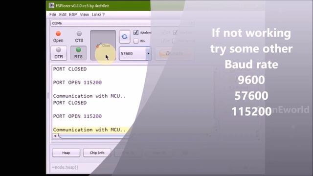 ESP8266 NodMCU - Getting Stated ESP8266 NodeMCU with ESPlorer IDE смотреть онлайн