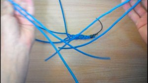 Косичка из 4 - х прядей(проводов)