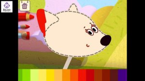 Сборник раскраска Мимимишки Лисичка Тучка