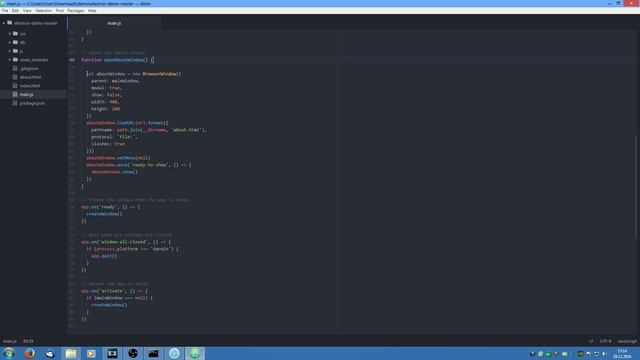 First Steps with Electron смотреть онлайн