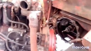 Трактор Т-16 снимаю двигатель