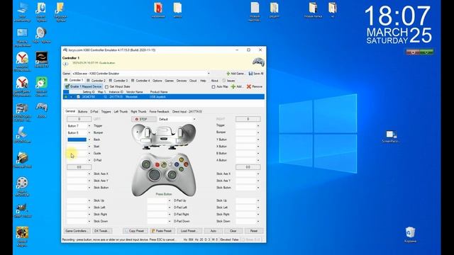 как настроить любой геймпад на пк x360ce смотреть онлайн
