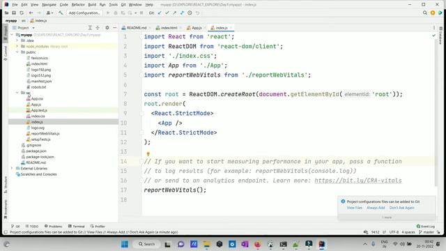 Hello World React App #reactjs #letustryandlearn смотреть онлайн
