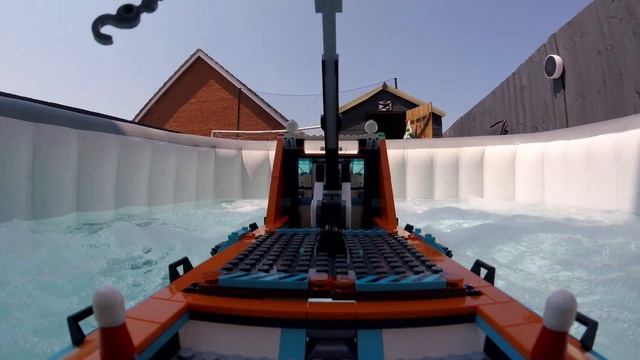 NEW LEGO BOAT FLOAT + JET TEST !! смотреть онлайн
