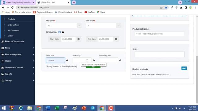 How to create Telegram bot shop? смотреть онлайн