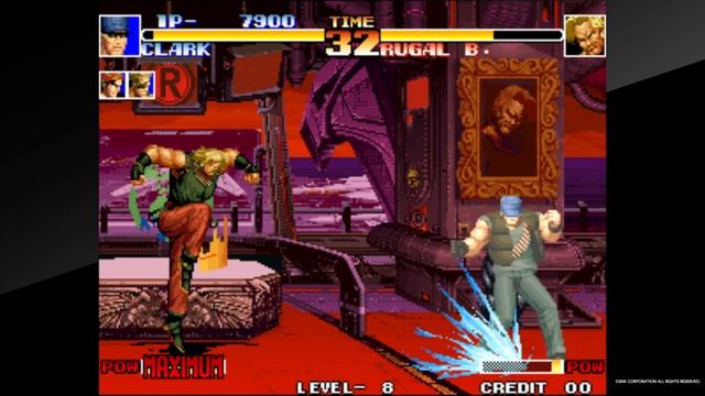 ACA NEOGEO THE KING OF FIGHTERS '94 ikari vs rugal cpu level 8 смотреть онлайн