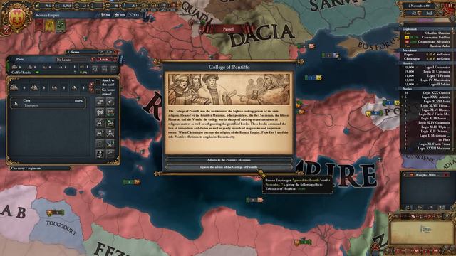 Europa Universalis 4 [Extended Timeline Mod] Roman Empire - Part 5 смотреть онлайн