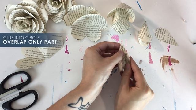Paper Book Rose | DIY