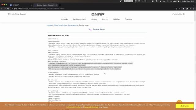 Nativer Kubernetes support auf der QNAP NAS | 2 Klicks Installation смотреть онлайн
