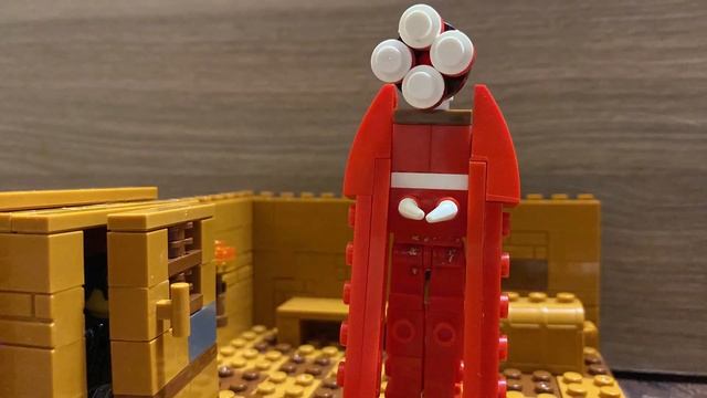 Figure from Roblox "Doors" attack, but it's LEGO смотреть онлайн