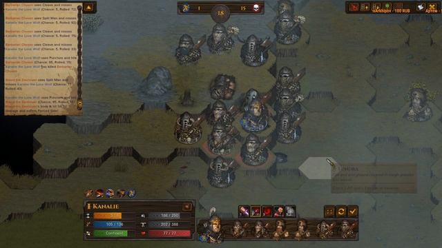 Battle Brothers WotN: Master dagger против чузенов с чемпионами в соло - expert/НЕ ironman смотреть онлайн