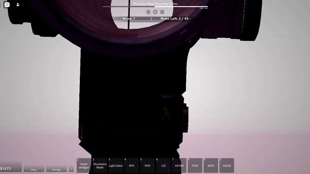 Every weapon animations in Kill R63 with DOOM music (Roblox) смотреть онлайн