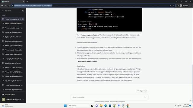 Is there an alternative to python s permutations for generator input смотреть онлайн