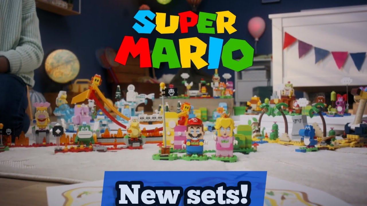 Lego Super Mario 2023 New Snowy Sets! By @LEGO смотреть онлайн