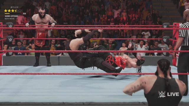 Viktor & Konner vs Harper & Rowan with Bray Wyatt and Braun Stroman The Wyatt Family смотреть онлайн