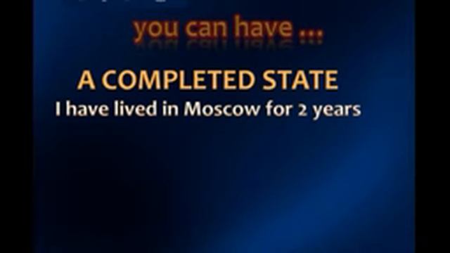 English Tenses: New Approach (Lesson 1. Present/Past Perfect) смотреть онлайн