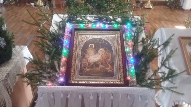 Икона "Рождество Христово" (06.01.2021) смотреть онлайн