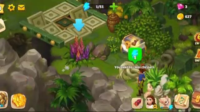 Island Questaway | Day 7 | Sacred Mountain | part 1 | games | Tricks | Solutions смотреть онлайн