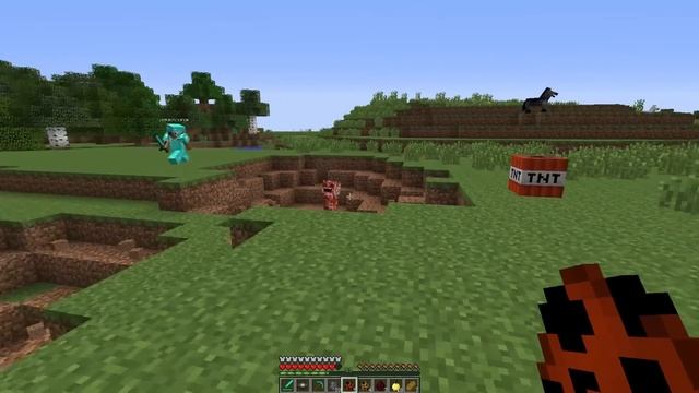 НУБ И ПРО СКРАФТИЛИ СУНДУК МОНСТР В МАЙНКРАФТ ! НУБИК ПРОТИВ ТРОЛЛИНГ ЛОВУШКА В MINECRAFT Дак Плей смотреть онлайн