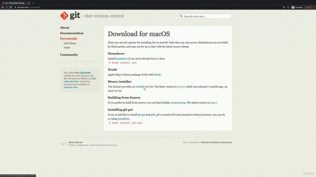 004 MAC Git Installation смотреть онлайн