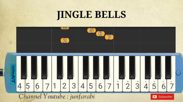 tutorial pianika JINGLE BELLS смотреть онлайн