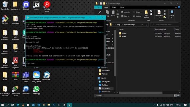 How to push code to GitHub with Git bash | Using GitHub Pages смотреть онлайн