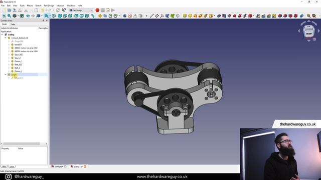 FreeCAD for Beginners pt.7 - Importing .STEP files and Scaling смотреть онлайн