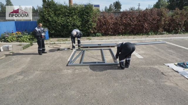 Каркас хозблока "ПРОДОМ 60" - поэтапная сборка. Уже в продаже только в магазинах "Петрович". смотреть онлайн